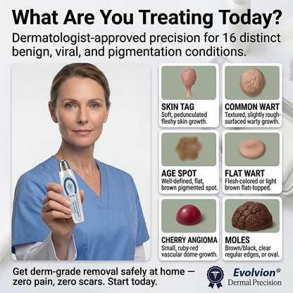 💖✨Evolvion® 𝟕-𝐃𝒂𝘆 𝐒𝗸𝐢𝐧 𝐓𝒂𝗴 & 𝐒𝐩𝙤𝐭 𝐄𝐫𝒂𝐬𝙚𝐫 Painless & Scar-Free Advanced Imperfection Remova𝗜 Ro𝗜𝗜erba𝗜𝗜 Pen 🌿