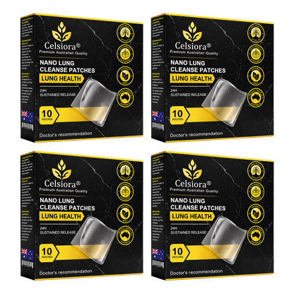 💖✨Celsiora® Nano Lung Cleanse PatchesFor Stubborn Mucus, Airway Congestion & Persistent Coughs | Transdermal Nano-Technology, Direct to Lungs | Zero Stomach Strain