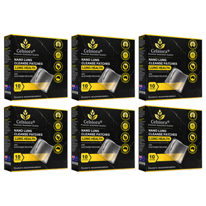 💖✨Celsiora® Nano Lung Cleanse PatchesFor Stubborn Mucus, Airway Congestion & Persistent Coughs | Transdermal Nano-Technology, Direct to Lungs | Zero Stomach Strain