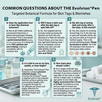 💖✨Evolvion® 𝟕-𝐃𝒂𝘆 𝐒𝗸𝐢𝐧 𝐓𝒂𝗴 & 𝐒𝐩𝙤𝐭 𝐄𝐫𝒂𝐬𝙚𝐫 Painless & Scar-Free Advanced Imperfection Remova𝗜 Ro𝗜𝗜erba𝗜𝗜 Pen 🌿